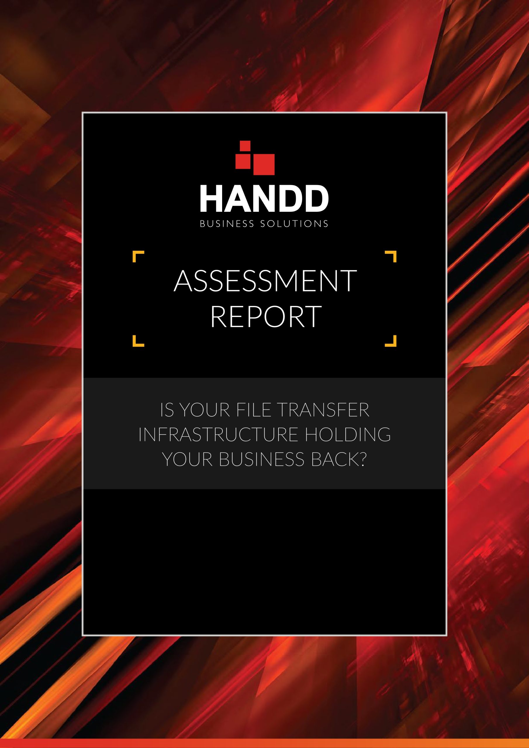 HANDD MFT Assessment Report Cover